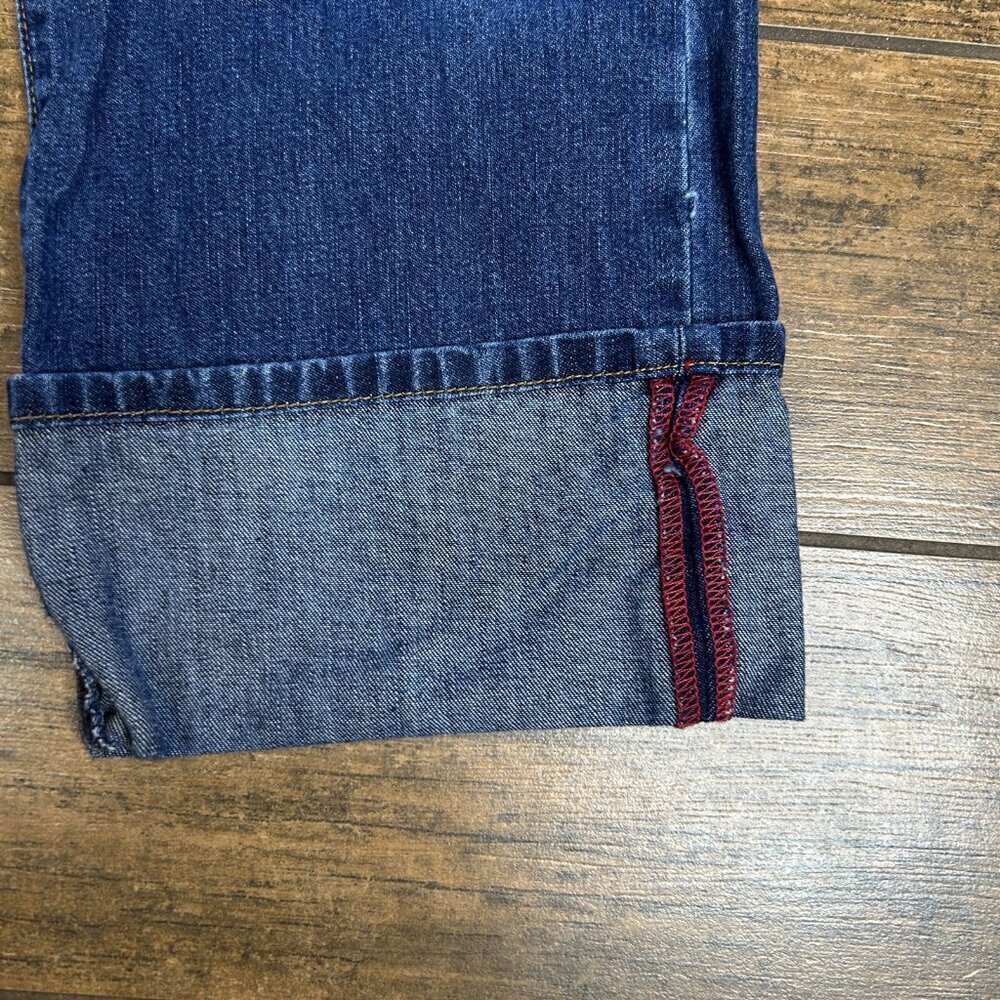 Abercrombie & Fitch 1892 Women's Button Fly High Rise Cropped Jeans Size 12 - Picture 11 of 13